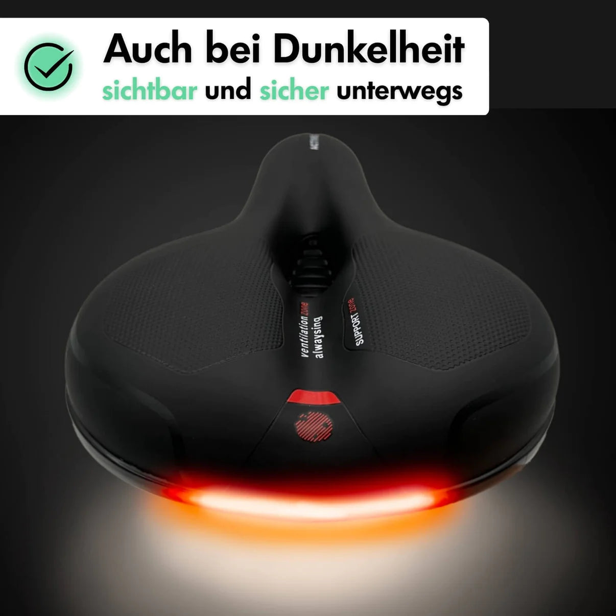 CloudComfort® Ergonomischer Fahrradsattel