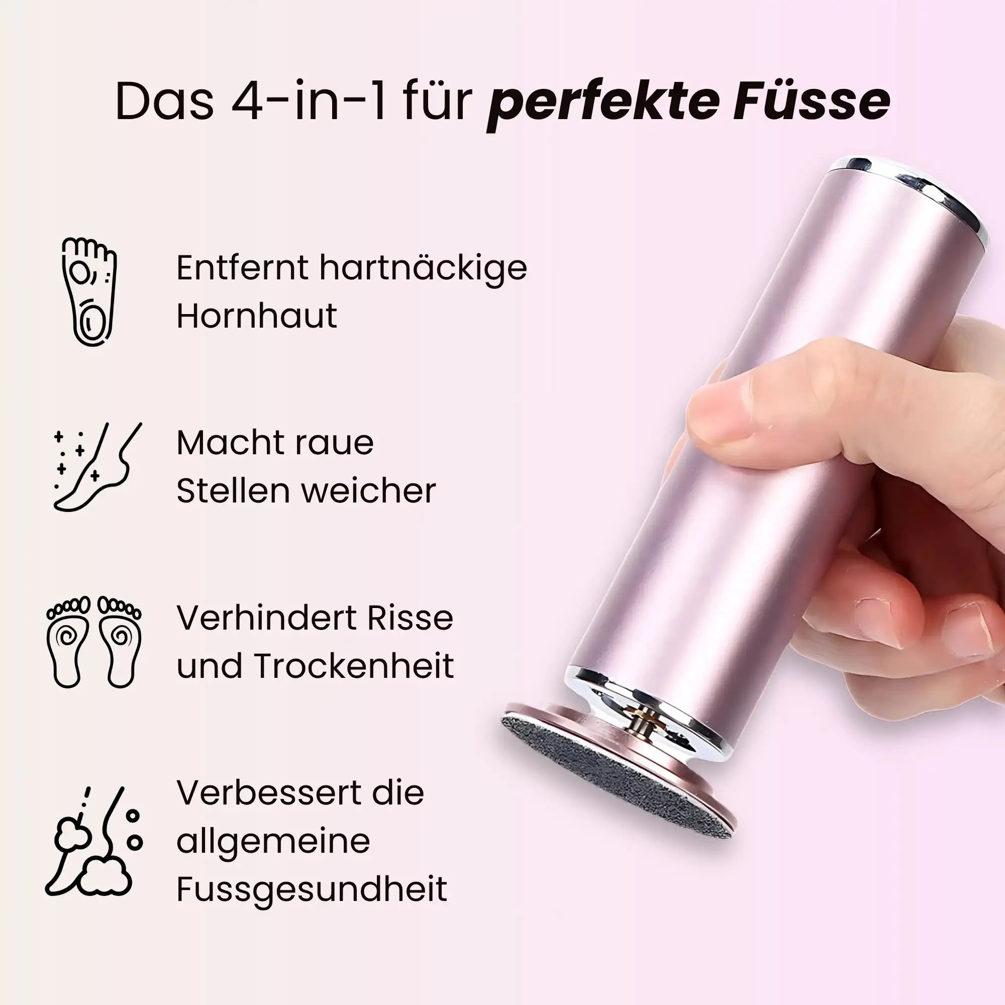 PediPro Ultra© - Elektrischer Hornhautentferner