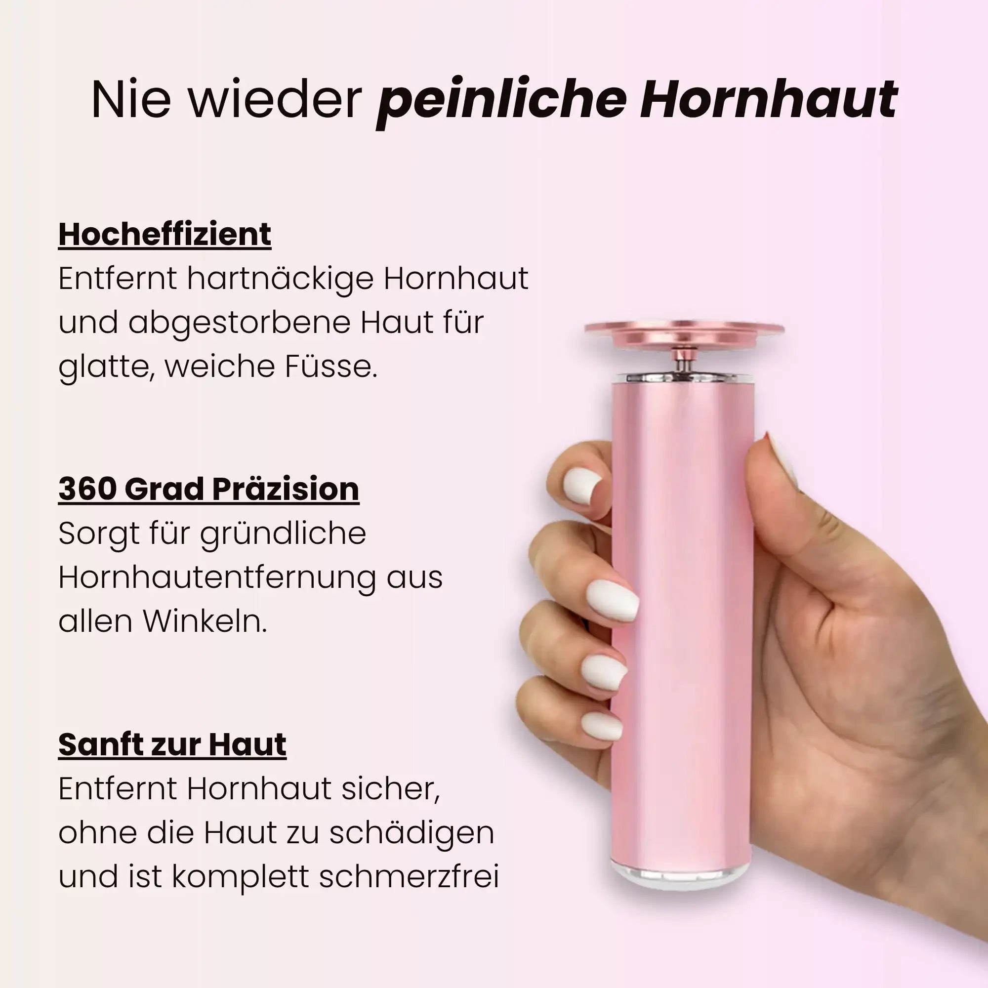 PediPro Ultra© - Elektrischer Hornhautentferner
