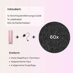 PediPro Ultra© - Elektrischer Hornhautentferner