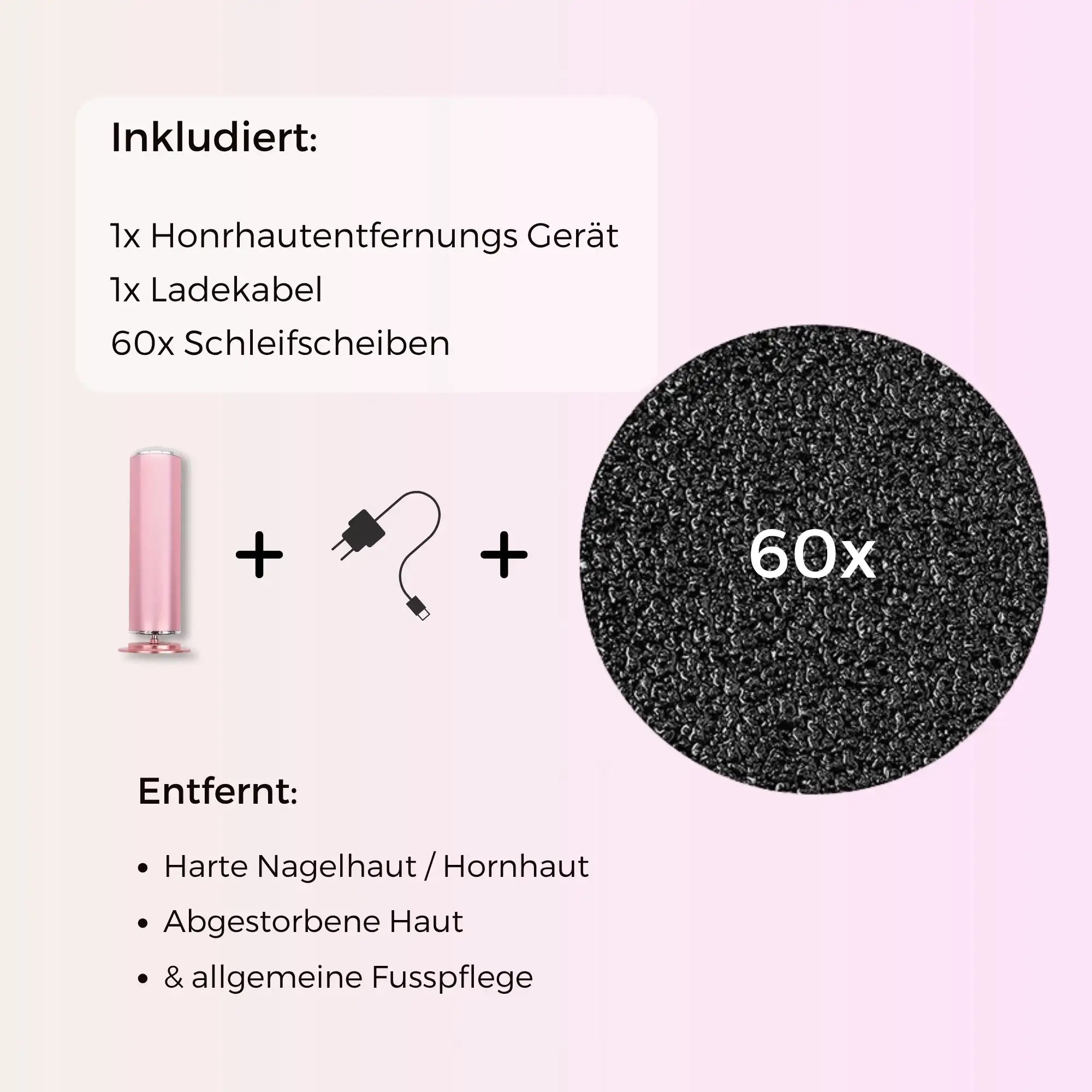 PediPro Ultra© - Elektrischer Hornhautentferner