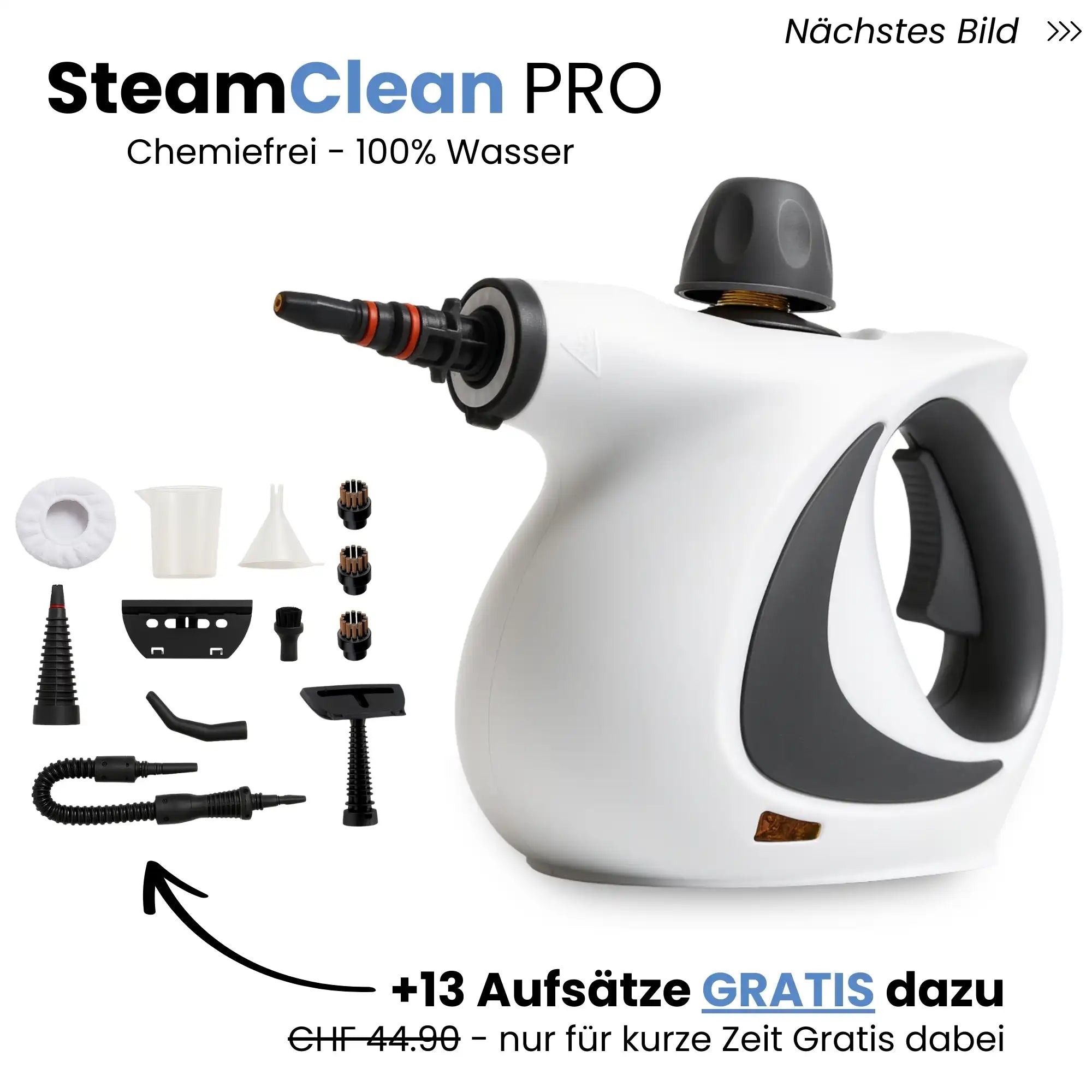 SteamClean Pro - Dampfreiniger