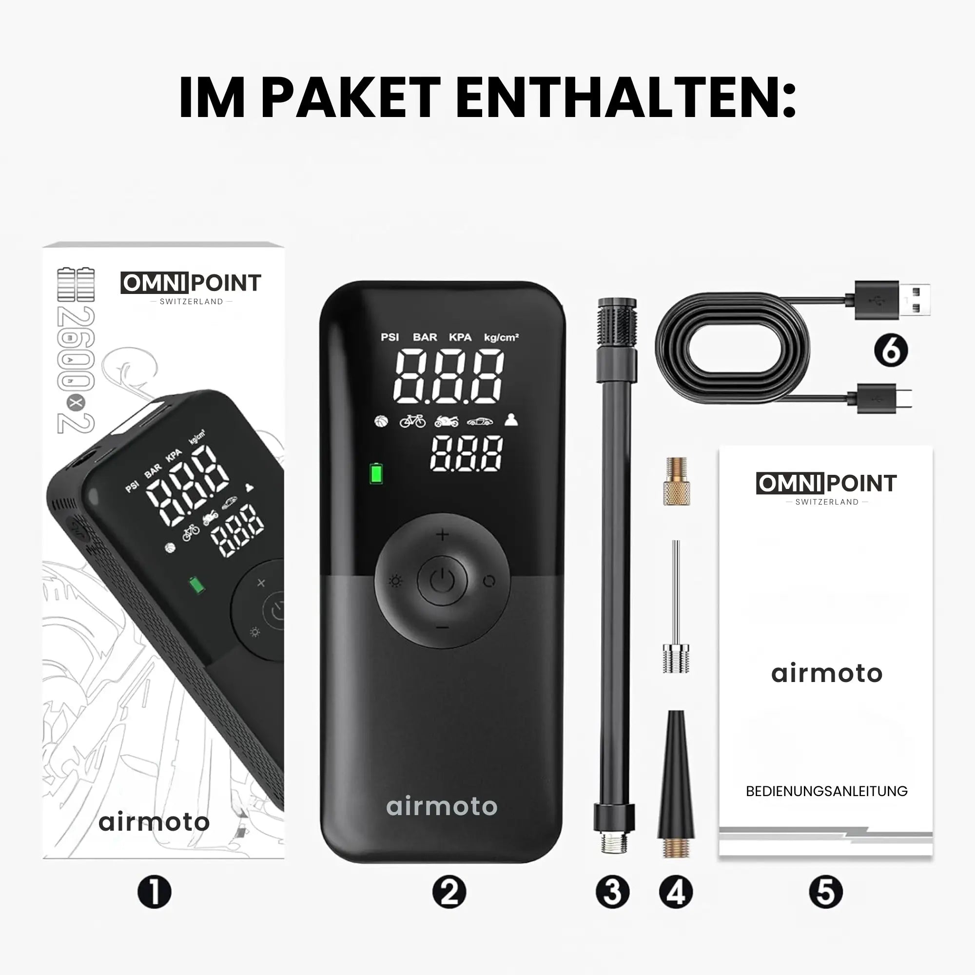 Airmoto Pro® - Für Auto, Bike & mehr