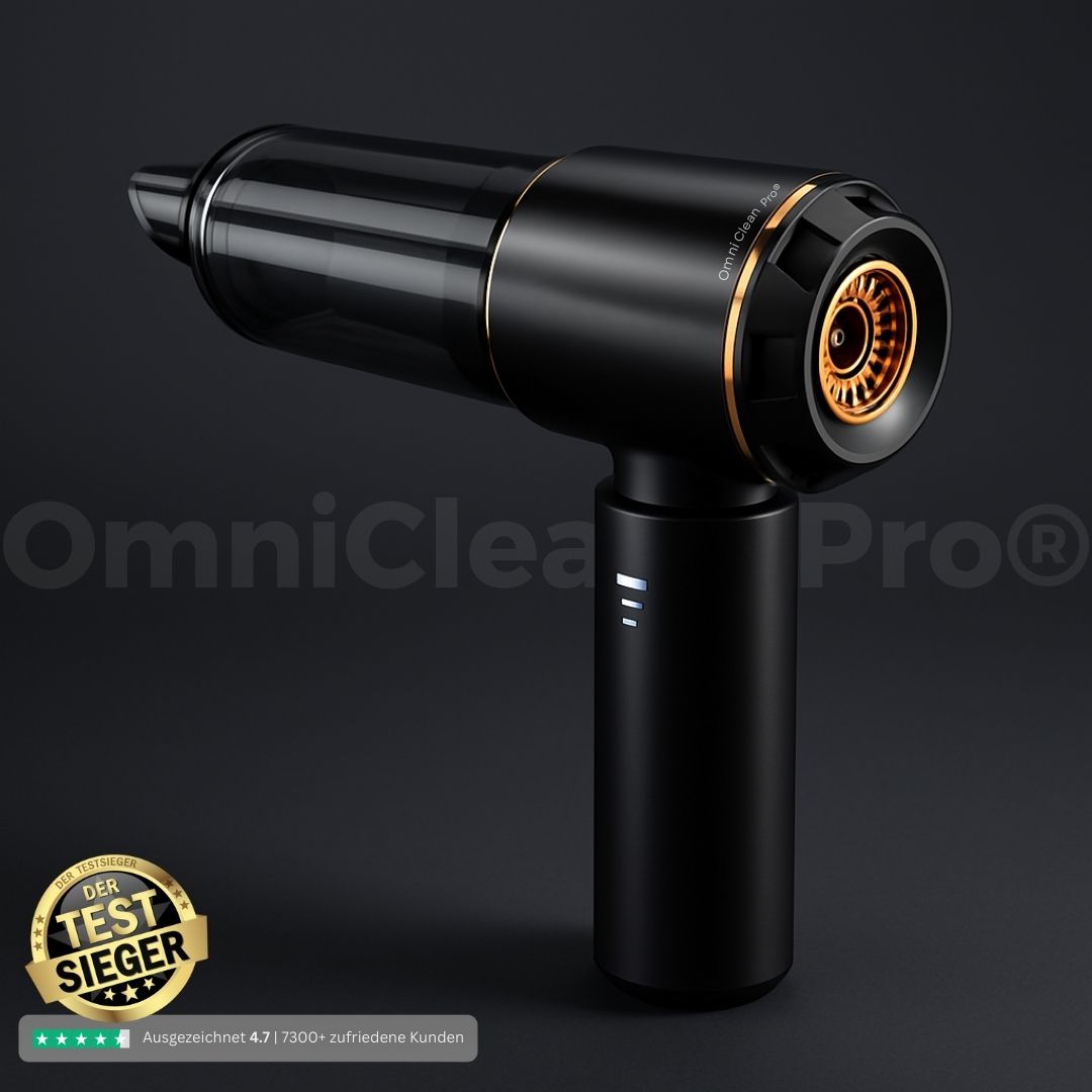OmniClean Pro® - 3-in-1 Handstaubsauger