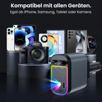 OmniCharger Pro - 4 in 1 Auto Ladestation mit Sternlicht Projektor